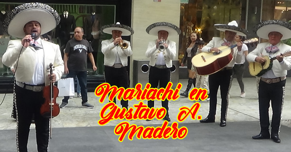 Mariachi en Gustavo A. Madero